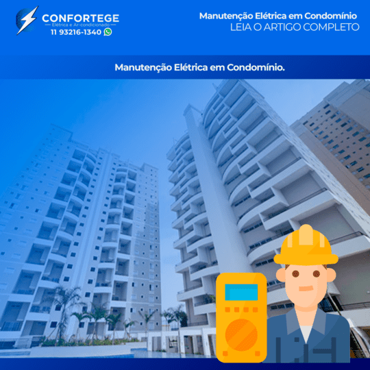 Manutenção elétrica condomínio