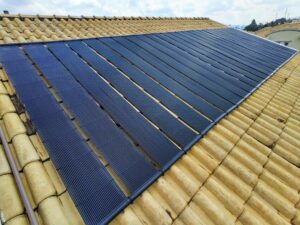 Aquecimento para piscina coletor Caracol e tipo esteira