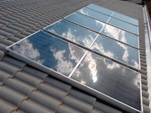 aquecedor solar placa plana