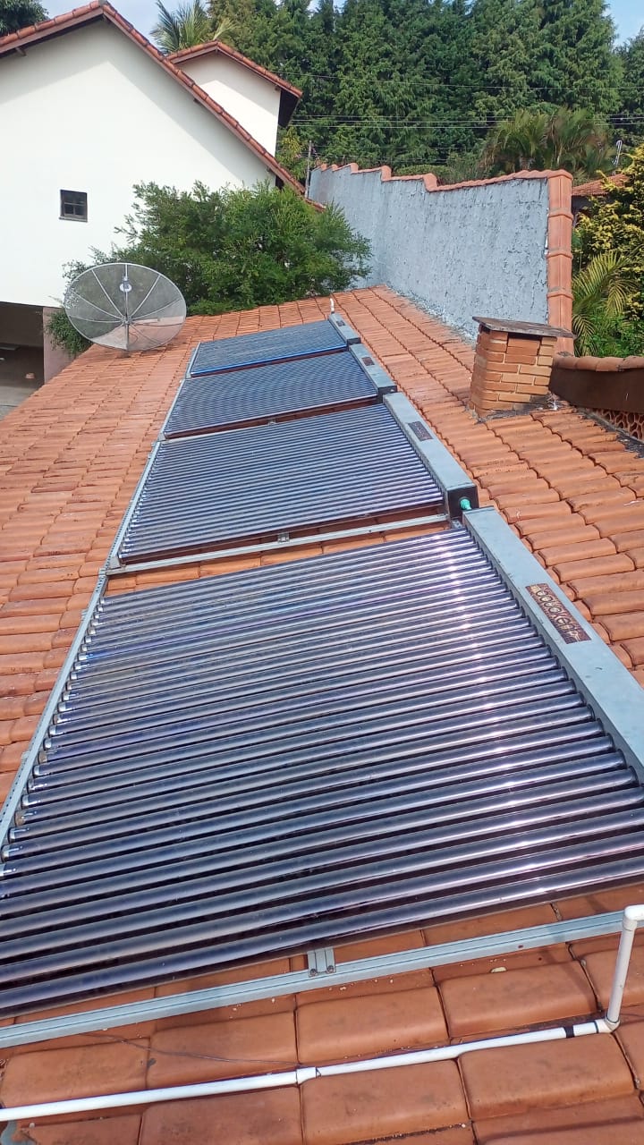 Aquecedor solar a vácuo Pinheiros SP