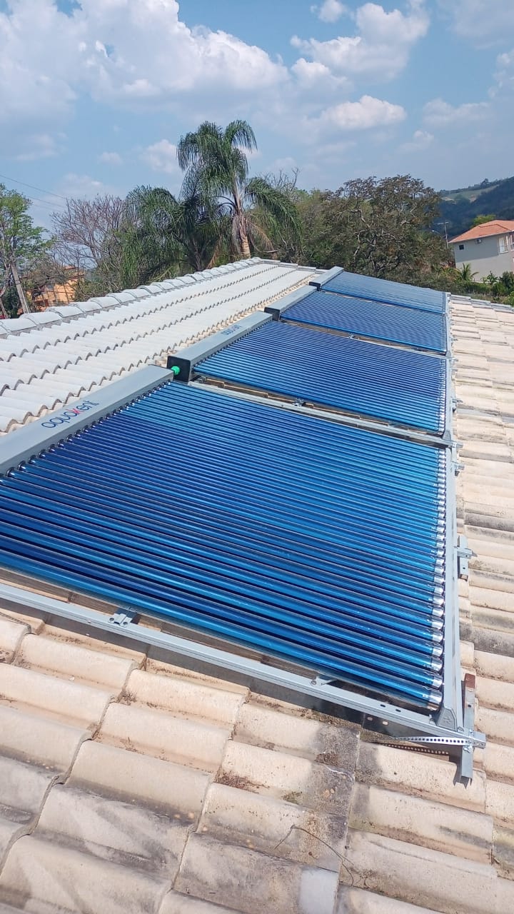 Aquecedor solar a vácuo Lapa-SP