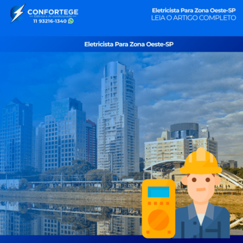 Eletricista zona oeste-SP