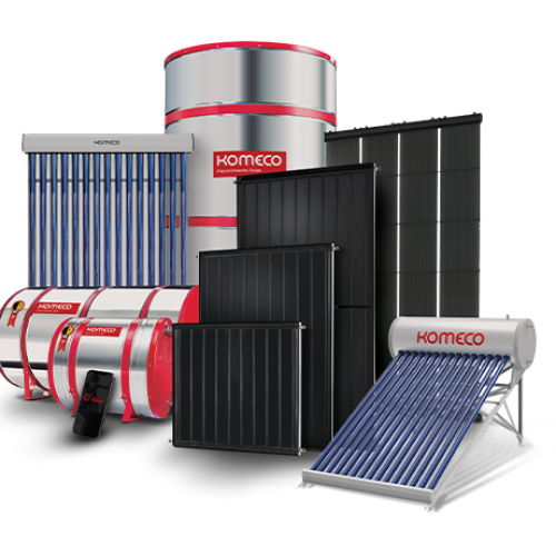 Sistema de aquecimento solar residencial